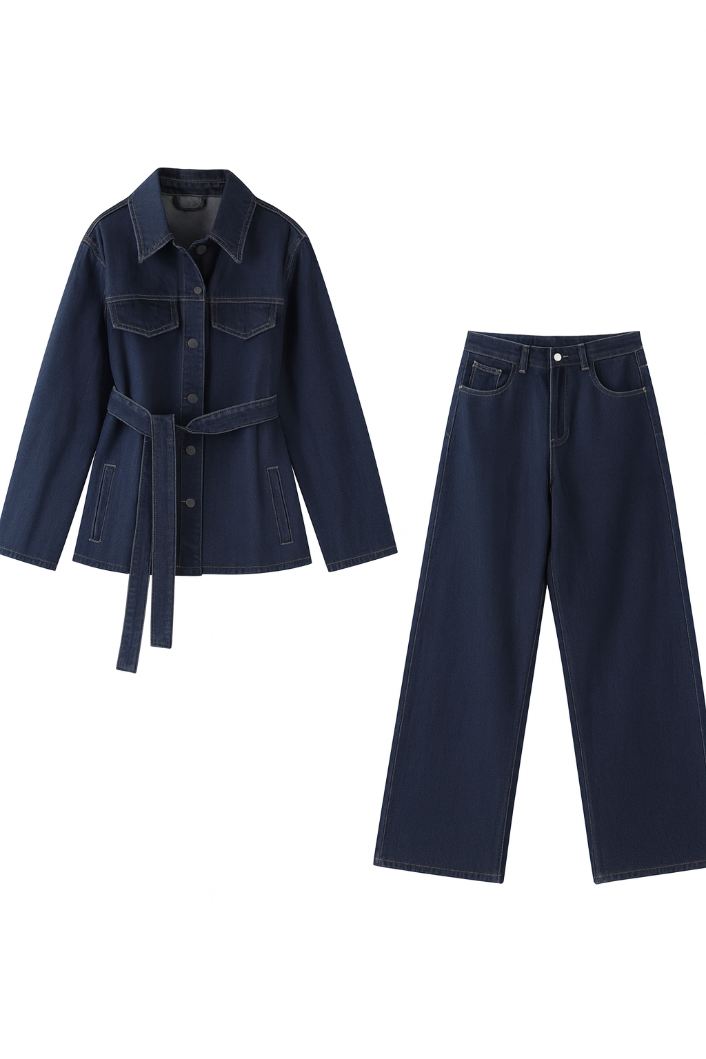 Kimberly | Casual Two-Piece Denim Set