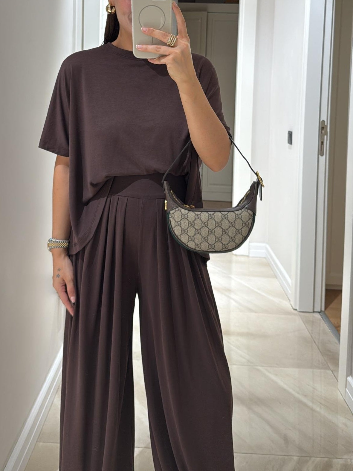 Elise | Lounge Top & Palazzo Pants Set